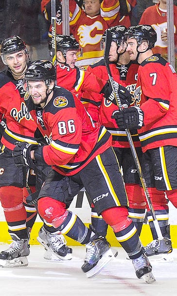 Jooris records goal, assist in Flames' win over Senators